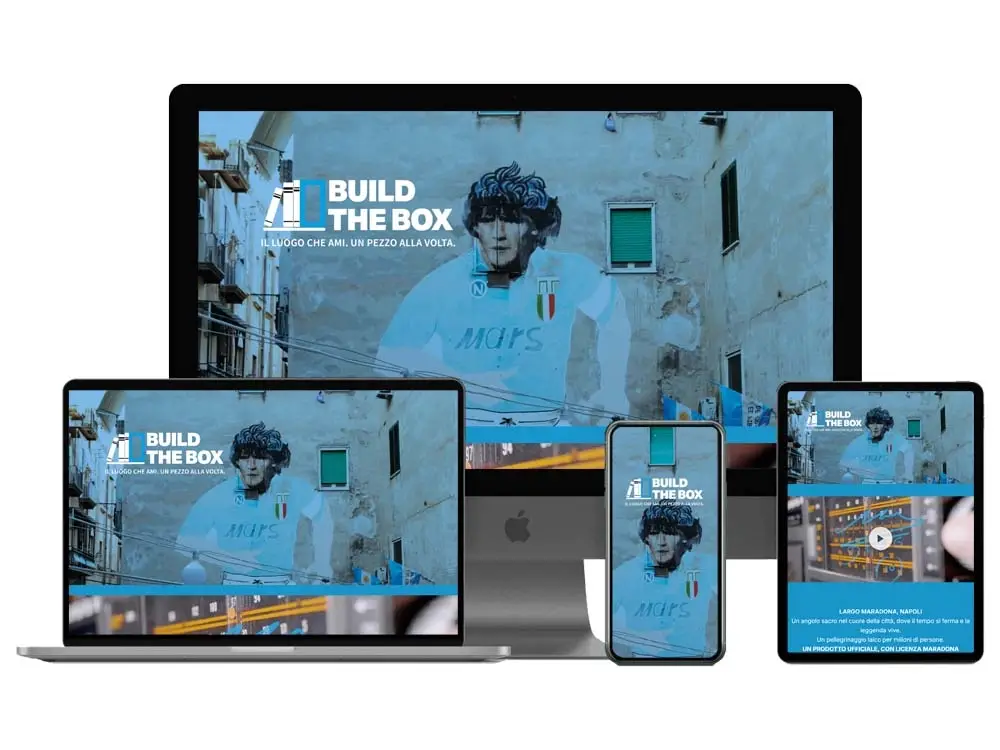 One Page E-commerce WordPress Website